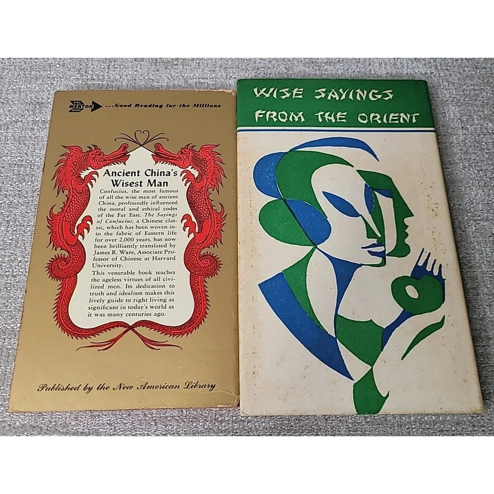 The Sayings of Confucius & Wise Sayings from the‎ Orient Books Vintage